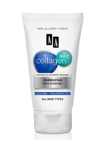 AA OCEANIC COLLAGEN + HYALURON ENERGIZING FACE CLEANSING GEL 150ml