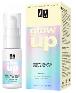 AA OCEANIC GLOW UP ILLUMINATING EYE CREAM WITH CAFFEINE DARK CIRCLES AND SWELLING