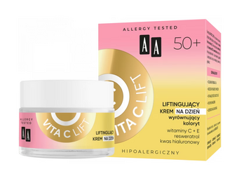 AA OCEANIC VITA C LIFT DAY CREAM LIFTING AND LIGHTENING SKIN DISCOLOURATIONS 50+