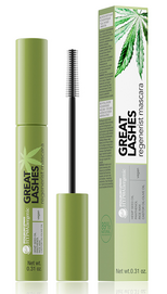 BELL HYPOALLERGENIC GREAT LASHES REGENERIST MASCARA WITH HEMP SEED OIL VEGAN BLACK