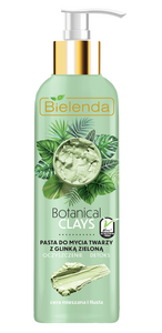 BIELENDA BOTANICAL CLAYS FACE WASHING PASTE WITH GREEN CLAY CLEANING & DETOX