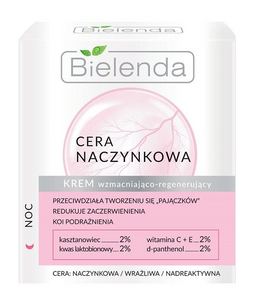 BIELENDA CAPILLARY REGENERATING STRENGTHENING FACE CREAM NIGHT