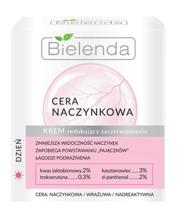 BIELENDA CAPILLARY SKIN FACE CREAM REDNESS REDUCTION DAY