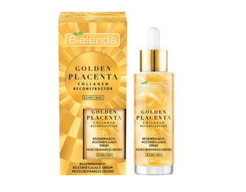 BIELENDA GOLDEN PLACENT ANTI-WRINKLE FACE SERUM REGENERATING AND BRIGHTENING