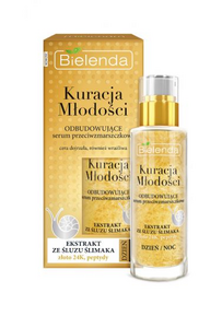 BIELENDA YOUTH TREATMENT ANTIWRINKLE REBUILDING FACE SERUM DAY NIGHT