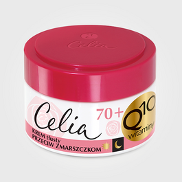 CELIA Q10 VITAMINS RICH ANTIWRINKLES FACE CREAM 70+