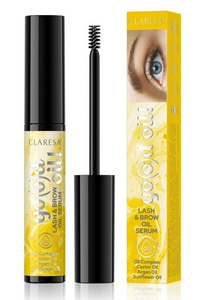 CLARESA SERUM OIL FOR EYEBROWS AND EYELASHES - THICKENS AND ACCELERATES GROWTH