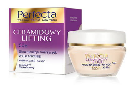 DAX COSMETICS PERFECTA CERAMIDE LIFTING FACE CREAM SMOOTHING DAY NIGHT 50+