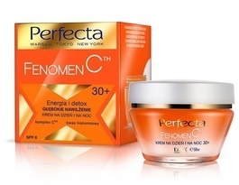 DAX COSMETICS PERFECTA FENOMEN C ENERGY & DETOX DEEP MOISTURIZING FACE CREAM DAY NIGHT 30+