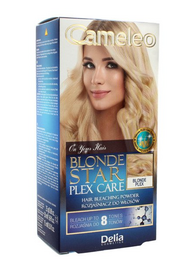 DELIA CAMELEO BLONDE STAR PLEX CARE HAIR BLEACHED POWDER UP TO 8 TONE