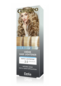 DELIA CAMELEO HAIR BLEACHING CREAM 2-3 TONES NATURAL SHINE LIGHTENER