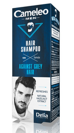 DELIA COSMETICS CAMELEO HAIR SHAMPOO FOR MEN AGAINST GREY HAIR