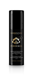 DERMOFUTURE POWER BEES 2in1 CLEANSING FOAM WITH ENZYMATIC PEELING 150ml