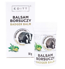 EDITT BADGER BALM ORIGINAL RECIPE SUPPORTS BREATHING AND SOOTHES PAIN 50g