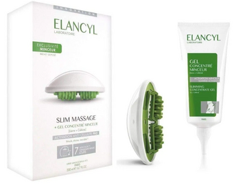 ELANCYL SLIM MASSAGE PROFESSIONAL ANTI-CELLULITE SET MASSAGER + SLIMING CONCENTRATE GEL 200ml