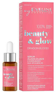 EVELINE BEAUTY & GLOW EXFOLIATING FACE SERUM DRAGON BLOOD