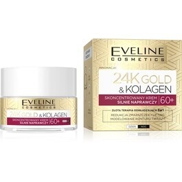 EVELINE COSMETICS 24K GOLD & COLLAGEN 60+ CONCENTRATED STRONG REPAIRING CREAM