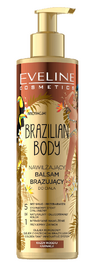EVELINE COSMETICS BRAZILIAN BODY MOISTURIZING BRONZING BODY BALM LOTION 5in1