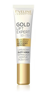 EVELINE COSMETICS GOLD LIFT EXPERT GOLD EYE AND contour lip CREAM 50/70