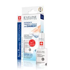 EVELINE COSMETICS NAIL THERAPY STRENGTHENER CONDITIONER WITH DIAMONDS