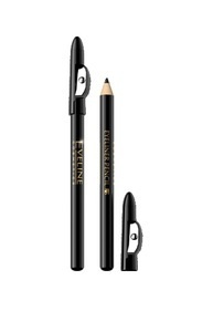 EVELINE COSMETICS PENCIL EYELINER WITH SHARPENER BLACK