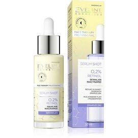 EVELINE FACE THERAPY SHOT SERUM ANTI-WRINKLE 0.2% RETINOL, NIACINAMIDE