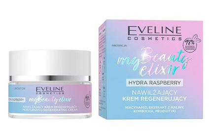 EVELINE MY BEAUTY ELIXIR HYDRA RASPBERRY MOISTURIZING & REGENERATING FACE CREAM