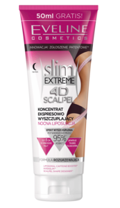 EVELINE SLIM EXTREME 4D SCALPEL CONCENTRATE BODY LOTION SLIMMING NIGHT LIPOSUCTION