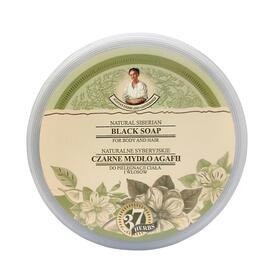 GRANDMA AGAFIA NATURAL SIBERIAN BLACK SOAP FOR BODY AND HAIR 500ml