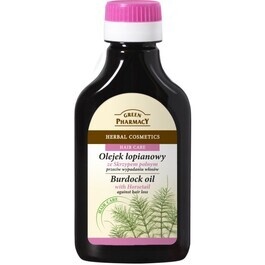 GREEN PHARMACY HERBAL COSMETICS BURDOCK OIL WITH HORSETAIL AGAINST HAIR LOSS