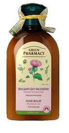 GREEN PHARMACY HERBAL COSMETICS HAIR CARE BALM BURDOCK OIL AGAINST HAIR LOSS