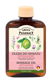 GREEN PHARMACY HERBAL COSMETICS MASSAGE OIL ANTI-CELLULITE