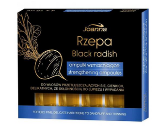 ampoules radish strengthening greasy dandruff