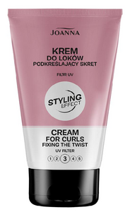 JOANNA HAIR STYLING EFFECT CREAM FOR CURLS FIXING TWIST