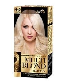 JOANNA MULTI BLOND INTENSIV WHOLE HAIR LIGHTENER 4-5 TONES + MASK