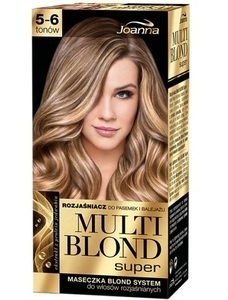 JOANNA MULTI BLOND SUPER HAIR LIGHTENER 5-6 TONES FOR HIGHLIGHTS, BALAYAGE