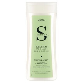 JOANNA SENSUAL MOISTURIZING BODY LOTION HEMP SEED AND PANTHENOL