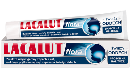 LACALUT FLORA TOOTHPASTE FRESH BREATH HALITOSIS