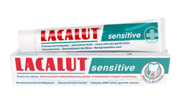 LACALUT SENSITIVE TOOTHPASTE FOR SENSITIVE TEETH AGAINST CARIES AND BLEEDING GUMS