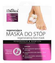 L`BIOTICA LBIOTICA REGENERATING FOOT MASK IN SOCKS