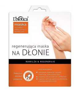 LBIOTICA REGENERATING HAND MASK CREAM IN GLOVES 