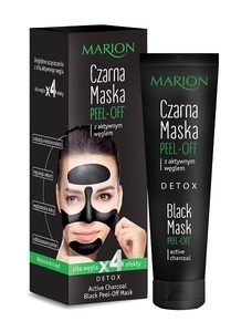 MARION DETOX BLACK MASK PEEL-OFF BLACKHEAD REMOVER SHILLS PILATEN FOR FACE