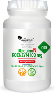 MEDICALINE ALINESS UbiquinoN NATURAL COENZYME Q10 100 CAPSULES VEGE
