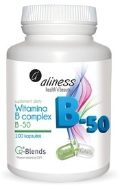 MEDICALINE ALINESS VITAMIN B COMPLEX B-50 100 CAPSULES 