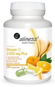 MEDICALINE ALINESS VITAMIN C 1000mg PLUS 100 CAPSULES VEGE