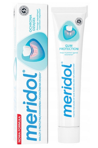 MERIDOL TOOTHPASTE GUM PROTECTION AGAINST BLEEDING AND IRRITATION OF GUMS