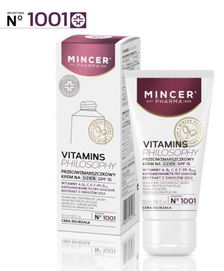 MINCER PHARMA VITAMINS PHILOSOPHY ANTI-AGEING DAT FACE CREAM SPF15 No. 1001