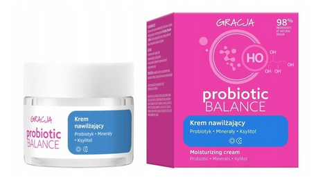 MIRACULUM GRACJA PROBIOTIC BALANCE MOISTURIZING CREAM PROBIOTIC, MINERALS, XYLITOL