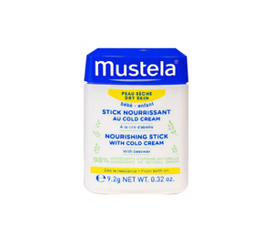 MUSTELA PROTECTIVE STICK CREAM WITH COLD CREAM AND ORGANIC BEESWAX 9.2g