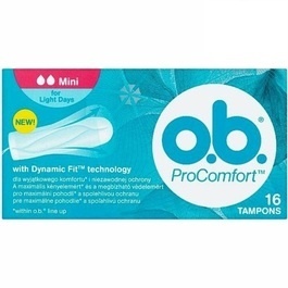 OB TAMPONS ProComfort MINI Silk Touch 16 pcs